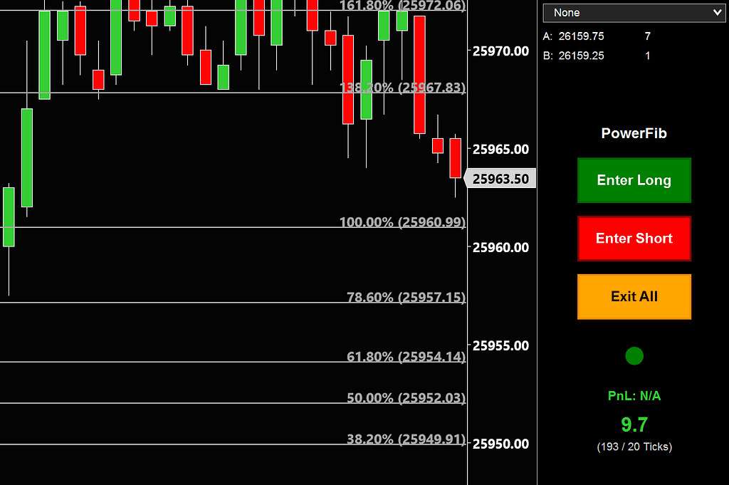 Manual Entry Buttons