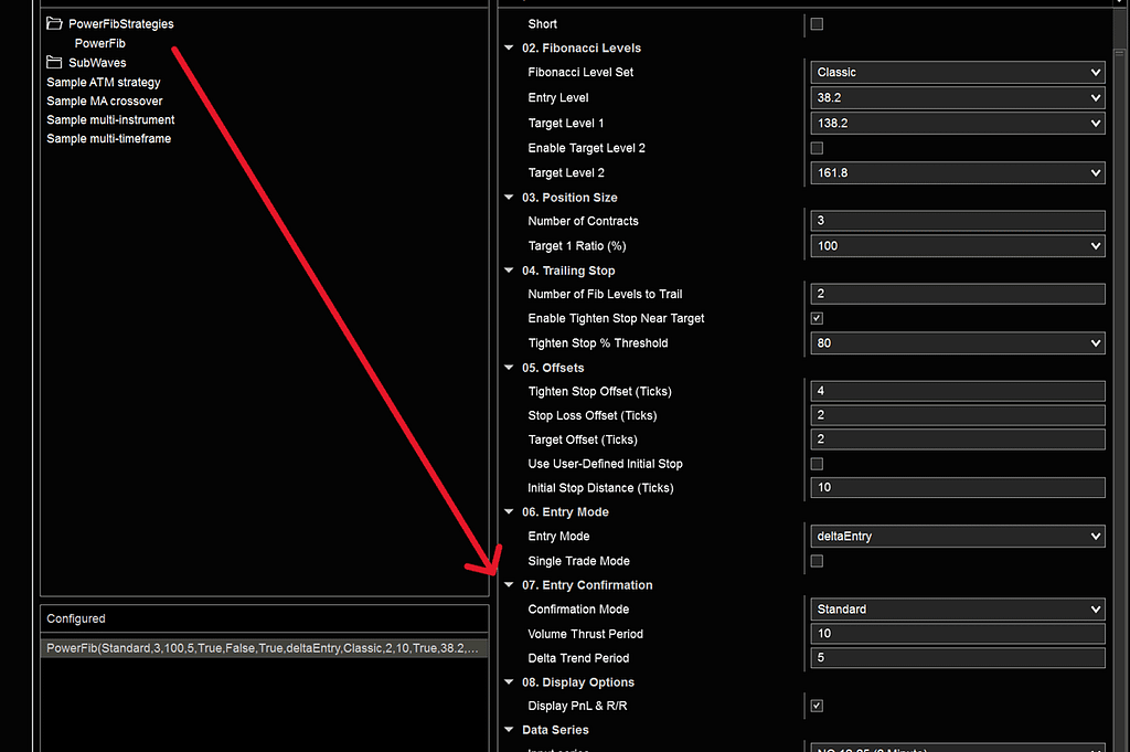 Entry Confirmation Mode